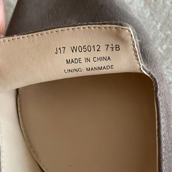 Cole Haan Women's Taupe Suede Loafers - Picture 6 of 11